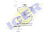 ICER 180987-700 Brake Pad Set, disc brake